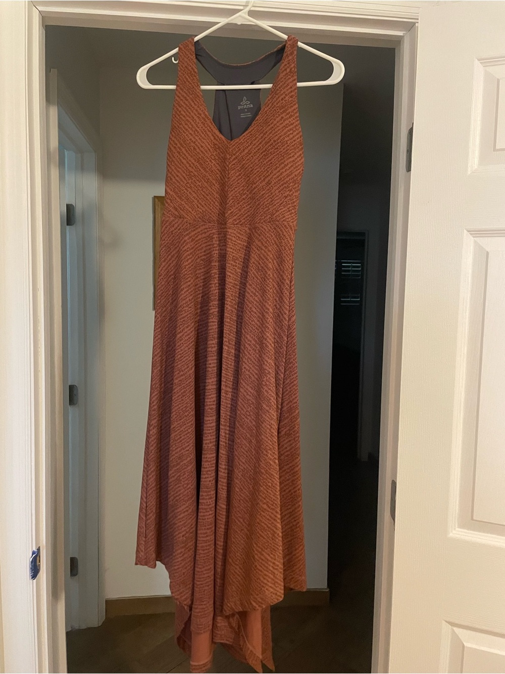 Prana Rust Sleeveless Maxi Dress